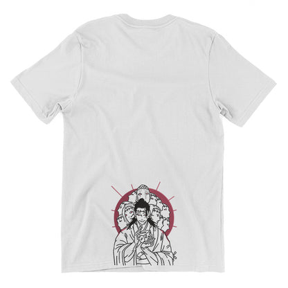 KAEL - Kenjaku Curse Oversize Tshirt Yeniden Yapılandırılmış Nakış