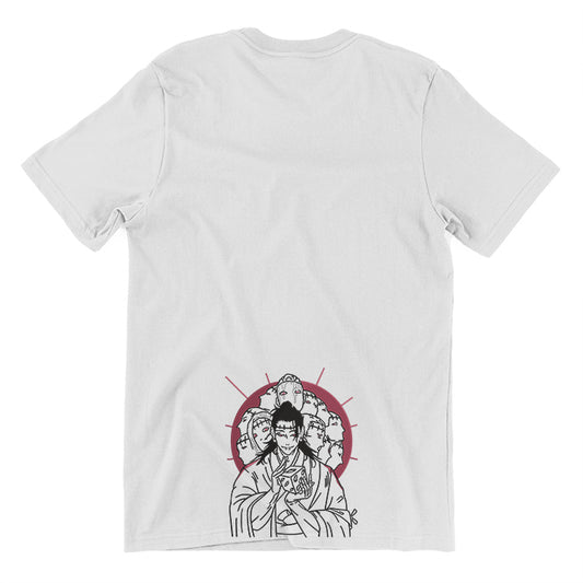 KAEL - Kenjaku Curse Oversize Tshirt Yeniden Yapılandırılmış Nakış