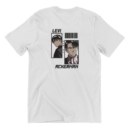 KAEL - Levi Ackerman Oversize Tshirt Yeniden Yapılandırılmış Nakış