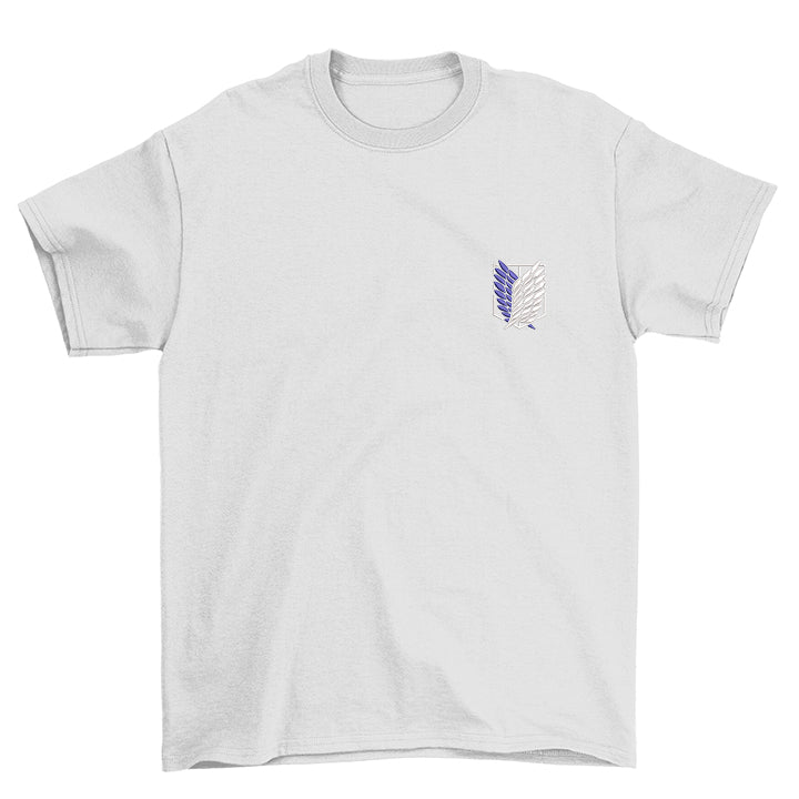 KAEL - Levi Ackerman Oversize Tshirt Yeniden Yapılandırılmış Nakış