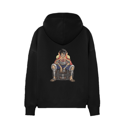 KAEL - OVERSİZE SWEATSHİRT - Monkey D. Luffy Treasure Yeniden Yapılandırılmış Nakış